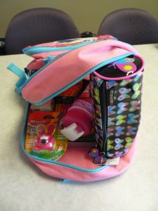 Backpack with Supplies